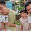 Baim Wong ambil rapor Kenzo