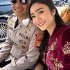 Febby Rastanty, Hari Bhayangkara, Suami Naik Jabatan