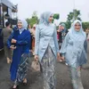 Syahnaz Sadiqah, potret cantik, Kebaya Janggan, elegan, Kabupaten Bandung Barat