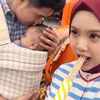 Chand Kelvin dan keluarga liburan ke Korea
