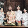 siraman Al Ghazali, kumpul keluarga, potret, Mulan Jameela