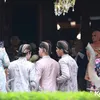 siraman Al Ghazali, kumpul keluarga, potret, Mulan Jameela
