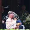 siraman Al Ghazali, kumpul keluarga, potret, Mulan Jameela