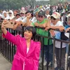 Dewi Gita Rambut Pendek