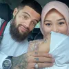 Diego Michiels dan istri