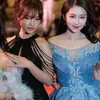 penampilan Fuji, ulang tahun Vilmei, Lucinta Luna, gaun hitam
