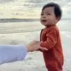 gaya liburan anak selebritis