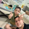 Potret Haldy Sabri suami Irish Bella Jumatan bareng Air Rumi