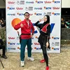 Inara Rusli pegang tangan Ricky Harun