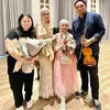 Inara Rusli dan Virgoun datang ke acara anak