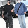 Jungkook, Suga, dan Jimin BTS di Bandara