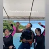 Potretliburan Gisel dan Naysila Mirdad.