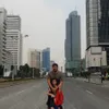 Kebersamaan Zack Lee dan buah hati