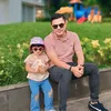 Haldy Sabri dengan anak Irish Bella