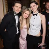 Brooklyn, Harper, dan Nicola Beckham