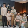 Keluarga Hengky Kurniawan saat Lebaran visual memukau