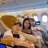 Nikita Mirzani, Matthew Gilbert, liburan bareng