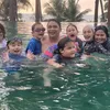 Pasha Ungu Liburan Keluarga Pantai