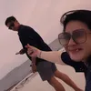 Felicya Angelista dan Caesar Hito ke Pantai