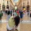 Luna Maya, Maxime Bouttier, bulan madu, Italia dan Jerman