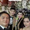 Lyodra dan Randy Martin kondangan