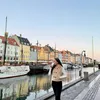 Lyodra Liburan ke Copenhagen