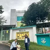 Meutya Hafid, ajak anak ke sekolahnya