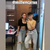 millen cyrus pole dance