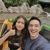 Liburan Keluarga Andrew White dan Nana Mirdad