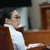 Nikita Mirzani, Ngamuk, Sidang dugaan pemerasan, bentak petugas