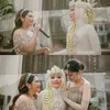 Potret Prilly jadi bridesmaid.