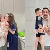 Raffi Ahmad &amp; Nagita Slavina, baby Lily, Rayyanza