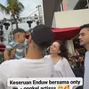 kebersamaan Rizky Nazar dan Dosma di bali