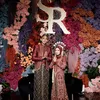 Rizky Ridho, resepsi pernikahan, gaun istri