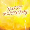 Tulisan Happy Birthday di Tengah Kobaran Api
