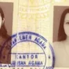 foto buku nikah Abimana Aryasatya
