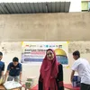 Potret Shahnaz Haque Jadi Relawan Palestina