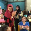 Potret Shahnaz Haque Jadi Relawan Palestina