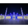 Potret So Ji Sub kunjungi Masjid Agung di Abu Dhabi