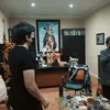 Potret rumah dan studio Rhoma Irama.