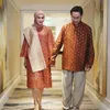 Syahnaz dan Jeje Govinda kondangan