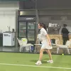 Tasya Kamila olahraga padel