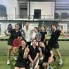 Tasya Kamila bersama suaminya olahraga padel