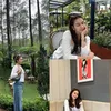Ayu Ting Ting tampil kasual