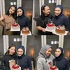 Melody Laksani, ulang tahun, sederhana