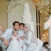 keluarga Lesti rayakan ultah baby Leshia