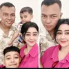 Uut Permatasari dan suami