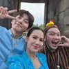 Ji Chang Wook bareng Pevita dan Agung Karmalogy