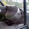 foto unik, foto aneh, cara mengamankan mobil, cara mengamankan mobil yang efektif