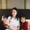 Foto Anak-Anak Rendy Kjaernett dan Lady Nayoan